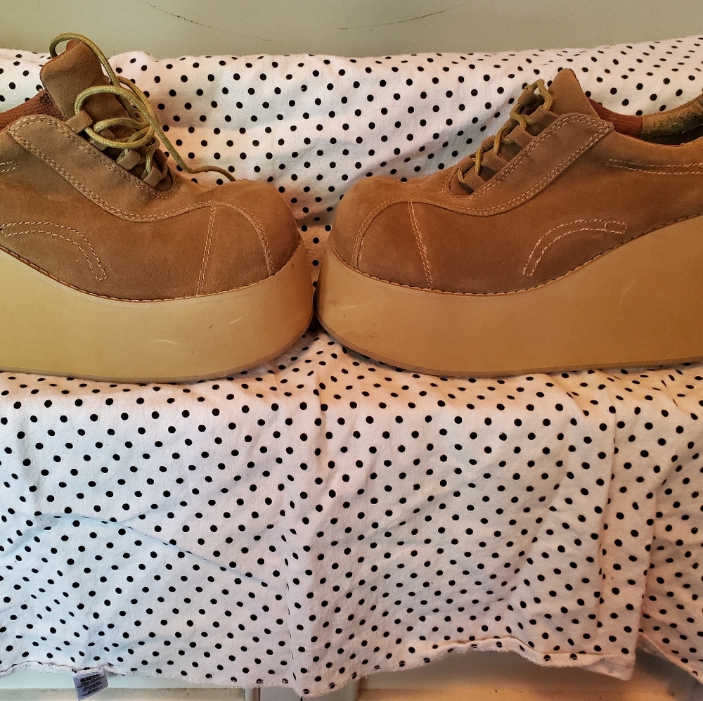 Vintage platform shoes
